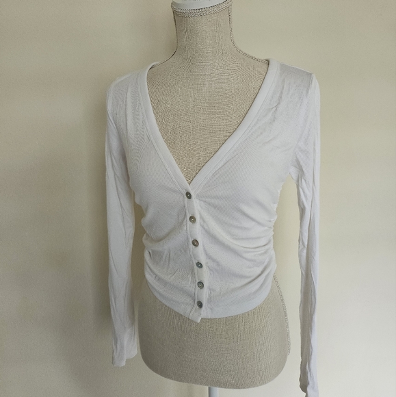 Ribbed Cardigan - Picture 1 of 8